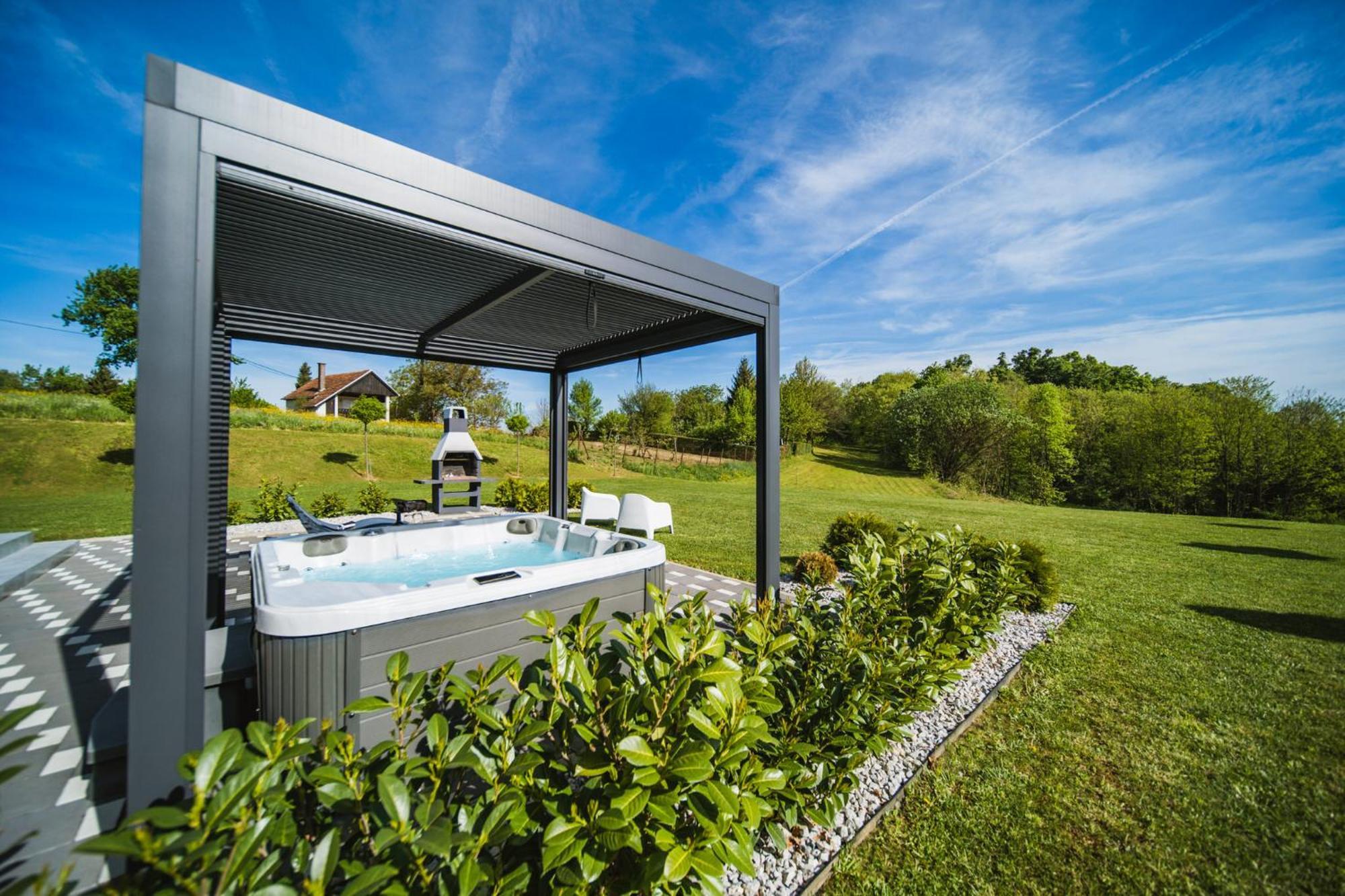 K Relax Place, Varazdinske Toplice, Modern Home With Sauna, Jacuzzi, Wifi Εξωτερικό φωτογραφία